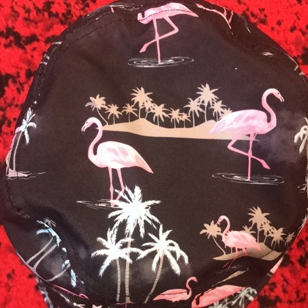 ZOO YORK FLAMINGO PRINT BUCKET HAT